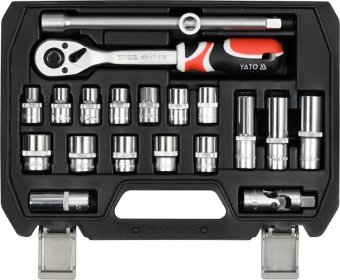 ZESTAW KLUCZY NASADOWYCH 1/2'' 20-CZĘŚCIOWY ZESTAW KLUCZY NASADOWYCH 1/2'' 20-CZĘŚCIOWY