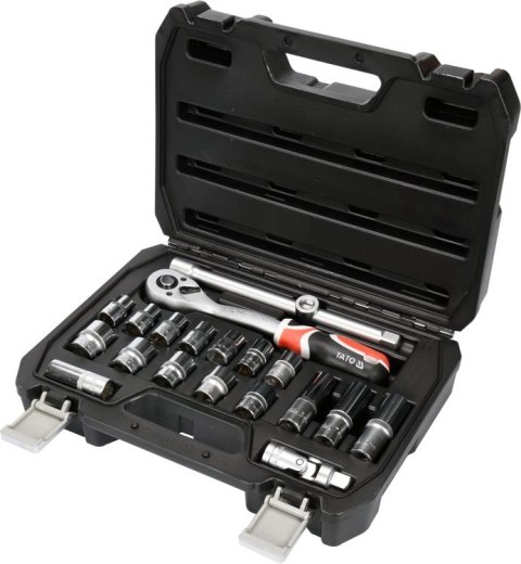ZESTAW KLUCZY NASADOWYCH 1/2'' 20-CZĘŚCIOWY ZESTAW KLUCZY NASADOWYCH 1/2'' 20-CZĘŚCIOWY