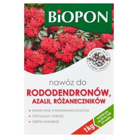 NAWÓZ - DO . RODODENDRONÓW, AZALII I RÓŻANECZNIKÓW 1KG NAWÓZ - DO . RODODENDRONÓW, AZALII I RÓŻANECZNIKÓW 1KG