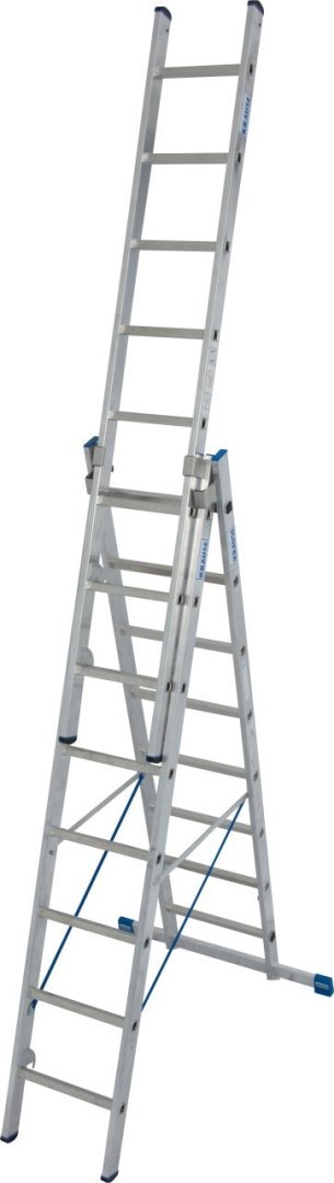 DRABINA ALUMINIOWA 3-ELEMENTOWA STABILO 3*8 SZCZEBLI DRABINA ALUMINIOWA 3-ELEMENTOWA STABILO 3*8 SZCZEBLI