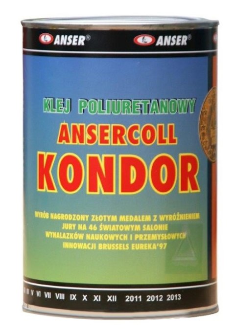 KLEJ ANSERCOLL POLIURETANOWY CONDOR 1L KLEJ ANSERCOLL POLIURETANOWY CONDOR 1L
