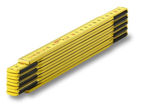 MIARA SKŁADANA DREWNIANA 2M HG 2/10W MIARA SKŁADANA DREWNIANA 2M HG 2/10W