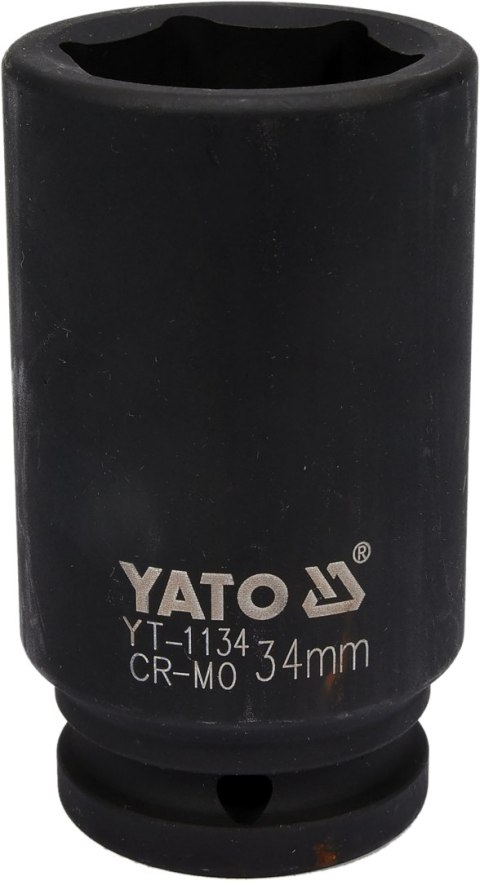 NASADKA DŁUGA UDAROWA 6-KĄTNA 3/4'' 34MM NASADKA DŁUGA UDAROWA 6-KĄTNA 3/4'' 34MM