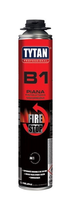 PIANKA PISTOLETOWA TYTAN B1 750ML OGNIOODPORNA PIANKA PISTOLETOWA TYTAN B1 750ML OGNIOODPORNA