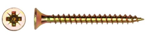 WKRĘT DO DREWNA OCYNK ŻÓŁTY 4.5*45MM WKRĘT DO DREWNA OCYNK ŻÓŁTY 4.5*45MM