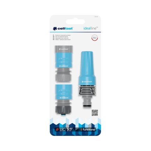 ZESTAW ZE ZRASZACZEM PROSTYM 3/4'' ZESTAW ZE ZRASZACZEM PROSTYM 3/4''