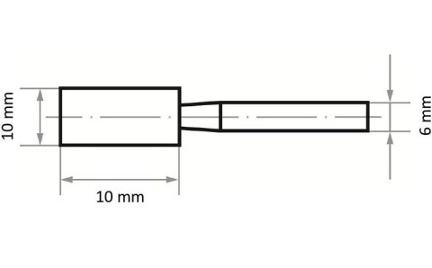 ŚCIERNICA TRZPIENIOWA EKW 60 L V1 10*10*6 ŚCIERNICA TRZPIENIOWA EKW 60 L V1 10*10*6