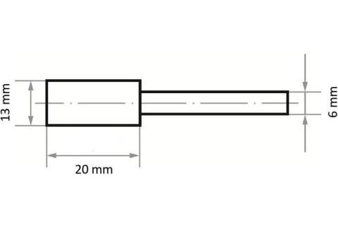 ŚCIERNICA TRZPIENIOWA NK 46 QU BA TWARDA 13*20*6 ŚCIERNICA TRZPIENIOWA NK 46 QU BA TWARDA 13*20*6