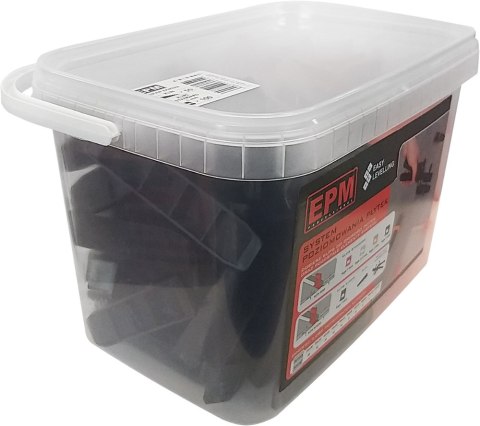 SYSTEM UKŁADANIA PŁYTEK EASY LEVELING 50 KLIN+ 100 KLIPS 1MM SYSTEM UKŁADANIA PŁYTEK EASY LEVELING 50 KLIN+ 100 KLIPS 1MM