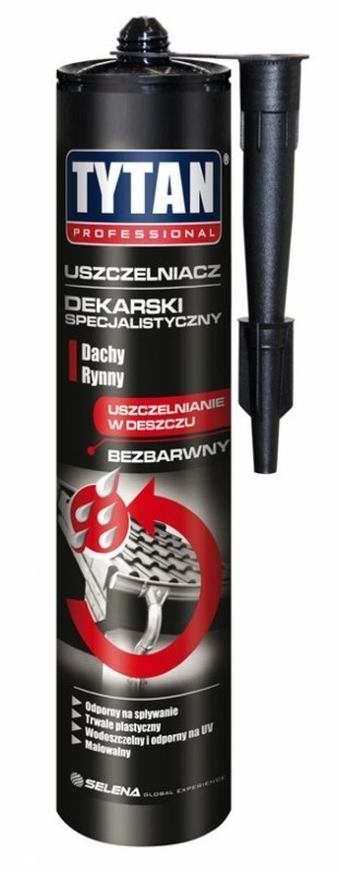 USZCZELNIACZ SPECJALISTYCZNY DEKARSKI TYTAN 280ML BRĄZOWY