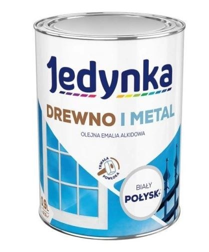 EMALIA ALKIDOWA DO DREWNA I METALU BIAŁA 0,9L EMALIA ALKIDOWA DO DREWNA I METALU BIAŁA 0,9L