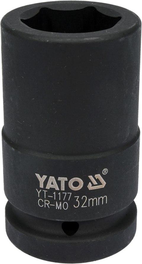 NASADKA DŁUGA UDAROWA 6-KĄTOWA 1'' 32MM NASADKA DŁUGA UDAROWA 6-KĄTOWA 1'' 32MM