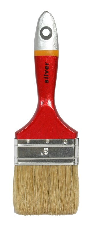 PĘDZEL ANGIELSKI PŁASKI SILVER 25MM - 1' PĘDZEL ANGIELSKI PŁASKI SILVER 25MM - 1'