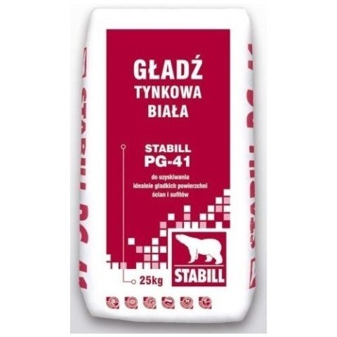 STABIL GŁADŹ GIPSOWA BIAŁA PG-41 2KG STABIL GŁADŹ GIPSOWA BIAŁA PG-41 2KG