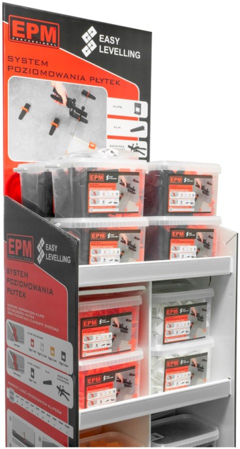 SYSTEM UKŁADANIA PŁYTEK EASY LEVELING 200 KLIPSÓW 1MM SYSTEM UKŁADANIA PŁYTEK EASY LEVELING 200 KLIPSÓW 1MM