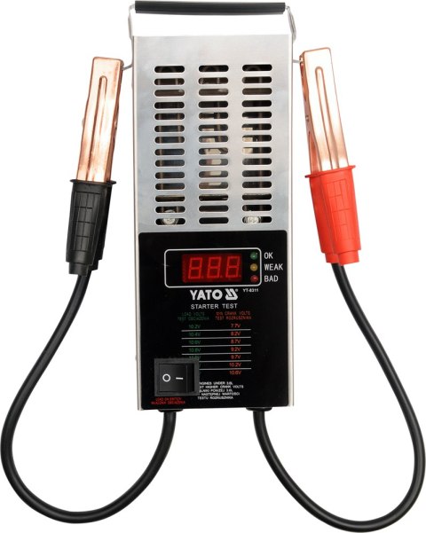 TESTER AKUMULATRORÓW 12V CYFROWY TESTER AKUMULATRORÓW 12V CYFROWY