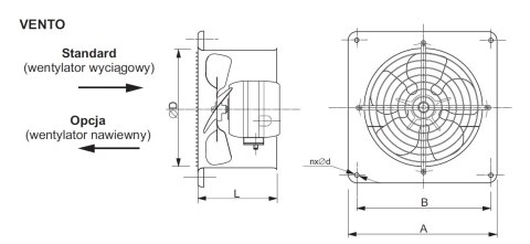 WENTYLATOR VENTO 21 1F WENTYLATOR VENTO 21 1F