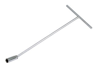 KLUCZ DO ŚWIEC PRZEGUBOWY TYPU ''T'' 21MM X 450MM CHROM