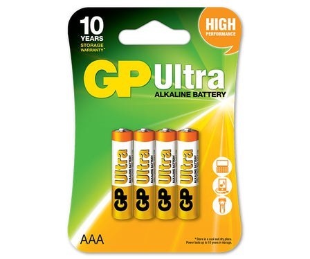 BATERIA ULTRA ALKALINE AAA LR3 1.5V 4SZT BATERIA ULTRA ALKALINE AAA LR3 1.5V 4SZT