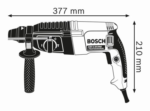MŁOT UDAROWY OBROTOWY SDS+ GBH 2-26 DRE MŁOT UDAROWY OBROTOWY SDS+ GBH 2-26 DRE