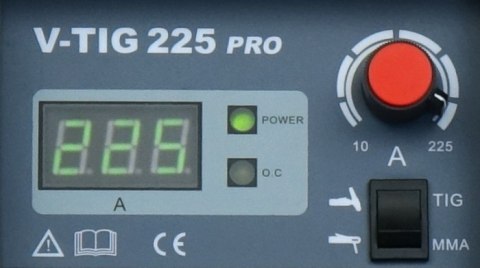 SPAWARKA INWERTOROWA TIG + MMA HF 225PRO SPAWARKA INWERTOROWA TIG + MMA HF 225PRO