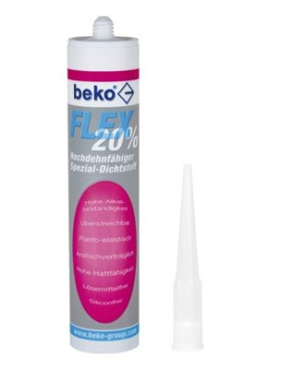 AKRYL SPECJALNY FLEX 20% BIAŁY 310ML
