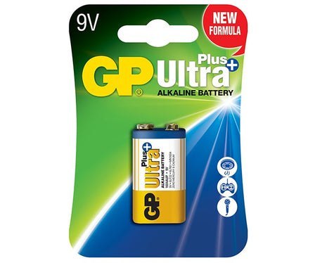 BATERIA ULTRA+ ALKALINE 9V 6LF22 BATERIA ULTRA+ ALKALINE 9V 6LF22