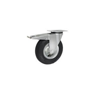KOŁO PNEUMATYCZNE METAL-GUMA 225MM OBUDOWA SKR.+HAM. 2255MH