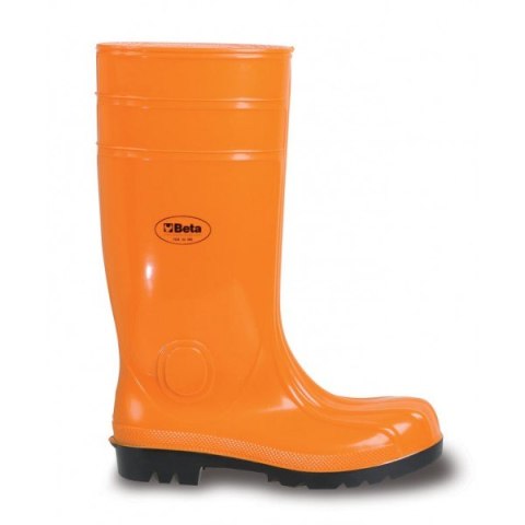 BUTY ROBOCZE WYSOKIE POMARAŃCZOWE PCW/GUMA 44 BUTY ROBOCZE WYSOKIE POMARAŃCZOWE PCW/GUMA 44