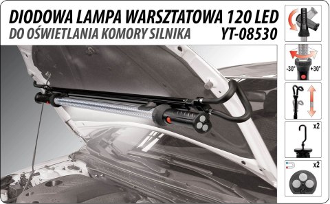 LAMPA OŚWIETLENIOWA KOMORY SILNIKA 120 LED LAMPA OŚWIETLENIOWA KOMORY SILNIKA 120 LED