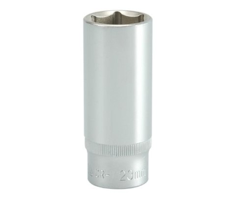NASADKA DŁUGA 6-KĄTNA CHROMOWANA 1/2'' 23MM NASADKA DŁUGA 6-KĄTNA CHROMOWANA 1/2'' 23MM