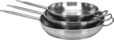 PATELNIA ZE STALI NIERDZEWNEJ 32CM. PATELNIA ZE STALI NIERDZEWNEJ 32CM.