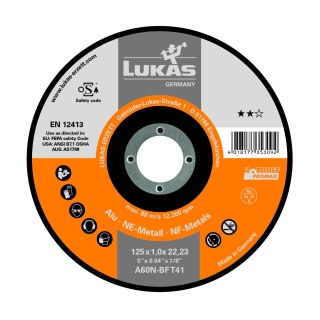 TARCZA PŁASKA T1A 150*1.6*22 A46N-BF ALU PROMAX