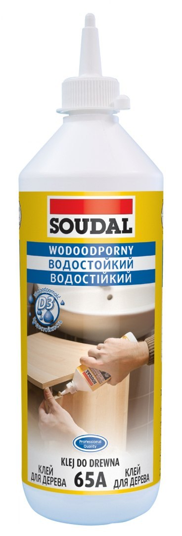 KLEJ DO DREWNA 65A 750ML KLEJ DO DREWNA 65A 750ML