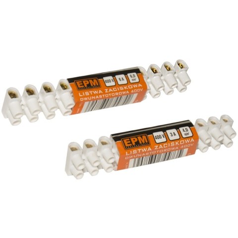 LISTWA ZACISKOWA 12-TOROWA 4.0MM2 LISTWA ZACISKOWA 12-TOROWA 4.0MM2