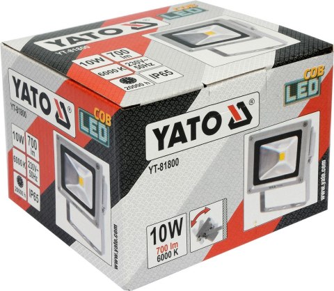 REFLEKTOR DIODOWY 10W 700LM COB