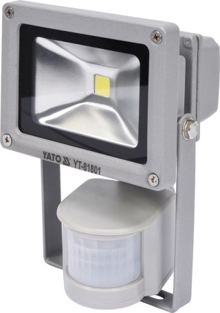 REFLEKTOR DIODOWY Z CZUJNIKIEM RUCHU 10W 700LM COB