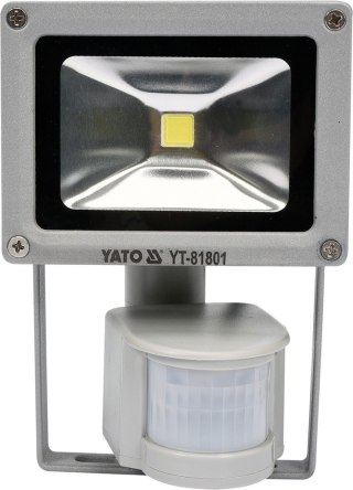 REFLEKTOR DIODOWY Z CZUJNIKIEM RUCHU 10W 700LM COB