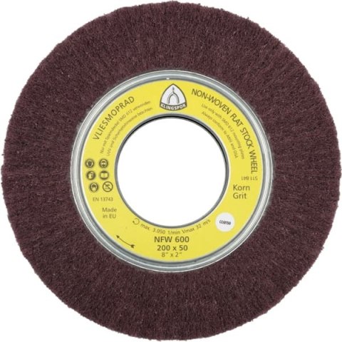 ŚCIERNICA NASADZANA Z WŁÓK. NFW600 MEDIUM 165*50*43 258899 ŚCIERNICA NASADZANA Z WŁÓK. NFW600 MEDIUM 165*50*43 258899