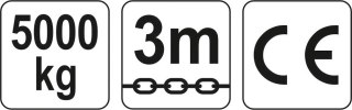 WCIĄGNIK ŁAŃCUCHOWY 5.0T