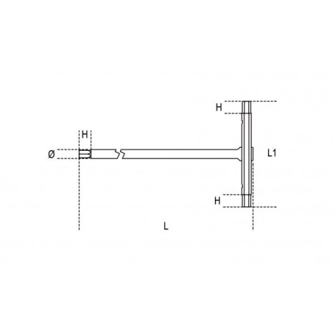 KLUCZ TRZPIENIOWY TYPU T 12MM KLUCZ TRZPIENIOWY TYPU T 12MM
