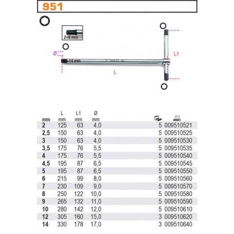 KLUCZ TRZPIENIOWY TYPU T 12MM KLUCZ TRZPIENIOWY TYPU T 12MM