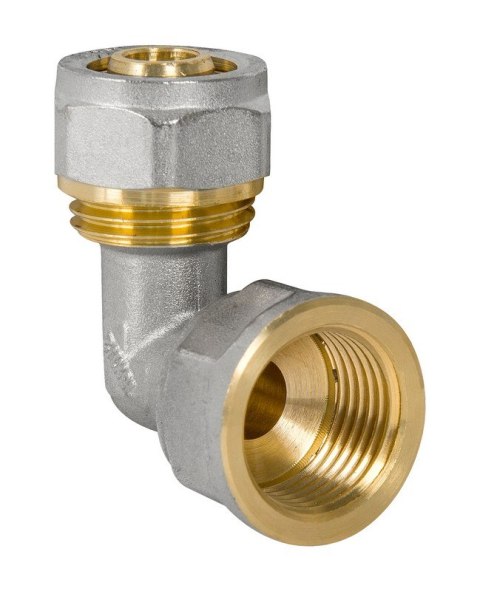KOLANO PEX-AL-PEX CHROM 1/2*20 DZIEWCZYNKA KOLANO PEX-AL-PEX CHROM 1/2*20 DZIEWCZYNKA