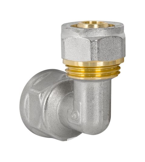 KOLANO PEX-AL-PEX CHROM 1/2*20 DZIEWCZYNKA KOLANO PEX-AL-PEX CHROM 1/2*20 DZIEWCZYNKA