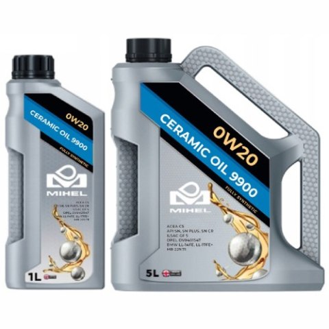 MIHEL OLEJ CERAMICZNY 9900 0W20 1L. MIHEL OLEJ CERAMICZNY 9900 0W20 1L.