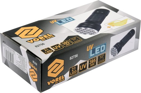 ZESTAW LATARKA UV 21 LED I OKULARY ZESTAW LATARKA UV 21 LED I OKULARY