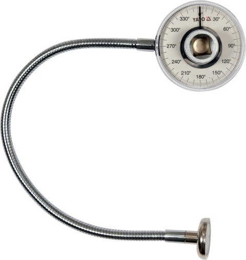 KĄTOMIERZ Z UCHWYTEM MAGNETYCZNYM DO KLUCZA DYNAMOM. 1/2'' KĄTOMIERZ Z UCHWYTEM MAGNETYCZNYM DO KLUCZA DYNAMOM. 1/2''