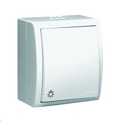 AQUARIUS PRZYCISK ŚWIATŁO IP54 BIAŁY AQS1/11 AQUARIUS PRZYCISK ŚWIATŁO IP54 BIAŁY AQS1/11