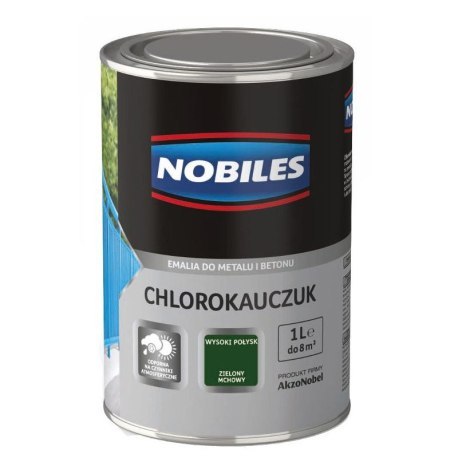 NOBILES EMALIA CHLOROKAUCZUKOWA ZIELONA MECH 6005 0.9L NOBILES EMALIA CHLOROKAUCZUKOWA ZIELONA MECH 6005 0.9L