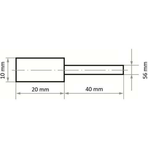 ŚCIERNICA TRZPIENIOWA 'ZY' WALCOWA P2ZY 1020.06 P.280 ŚCIERNICA TRZPIENIOWA 'ZY' WALCOWA P2ZY 1020.06 P.280